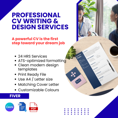 I Will Create One Professional CV and Resume That Gets You Hired