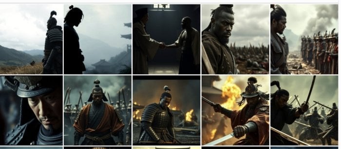 I will generate 50-100 matching AI images based on your scripts