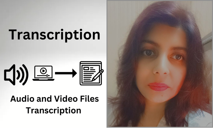 I will provide accurate english transcription of your audio and video files