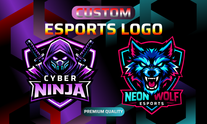 I will design an awesome custom mascot and gaming logo