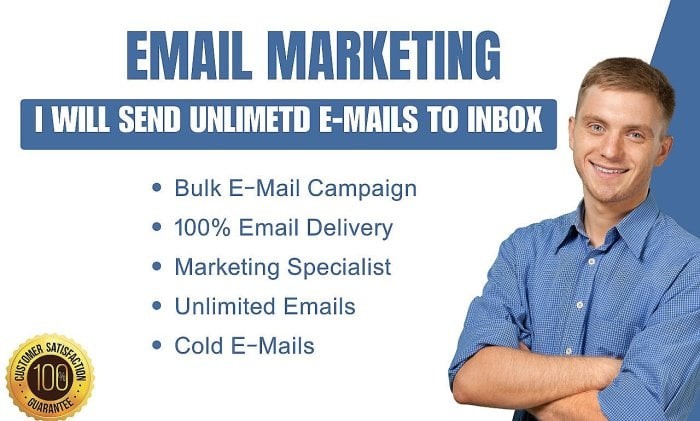 ⭐I Will Send 1000 Email to Your Targeted Audience ⭐⭐⭐⭐⭐gmail,gmails,emails