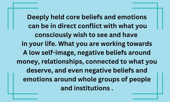 I Will Identify And Release Your Negative Emotions For 1 Hour