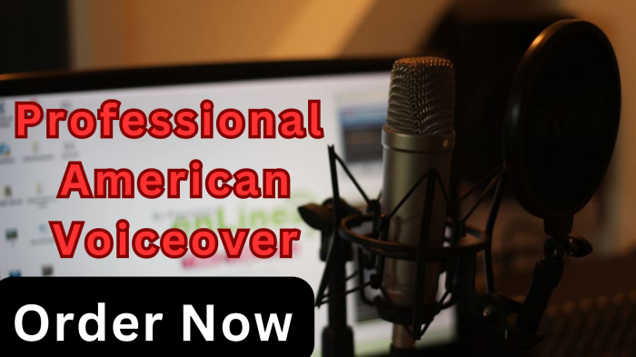 I will record a Professional American and British Male or Female Voiceover up to 1000 words