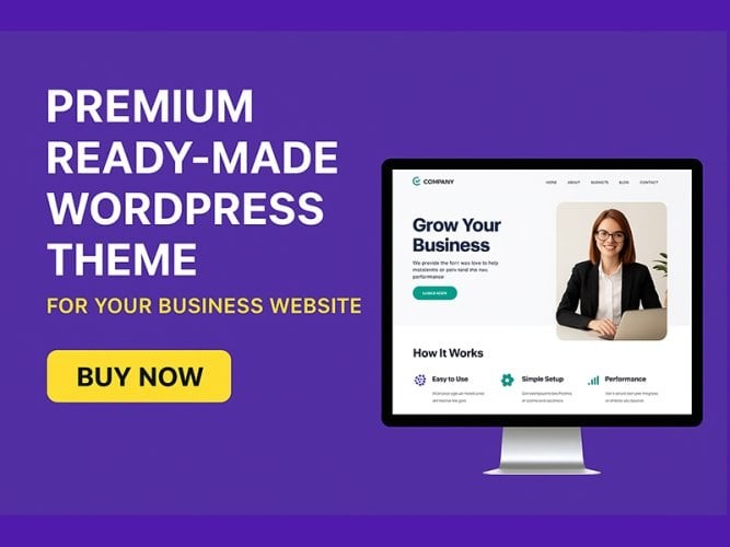 I Will Provide Ready-Made WordPress Theme with Demo Import & Full Setup