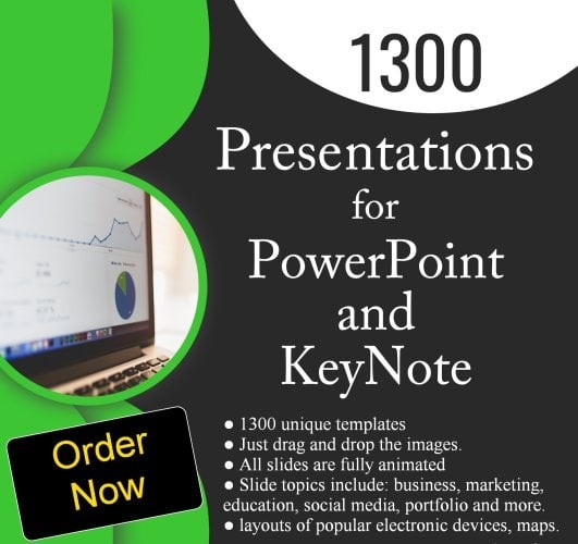 I Will provide PowerPoint and KeyNote Presentation Templetes