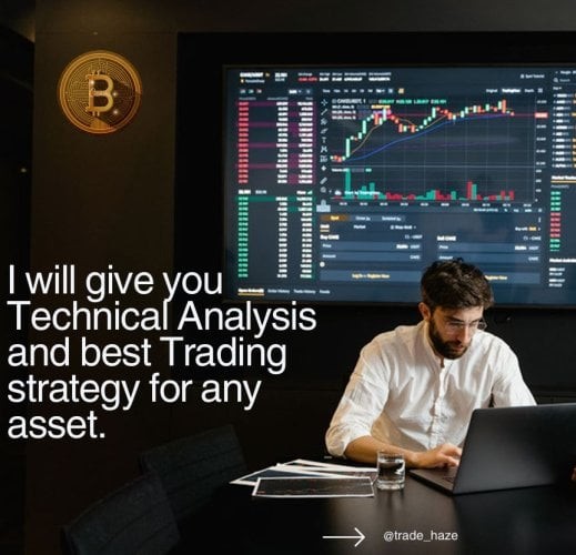 I will give you Technical Analysis and best Trading strategy for any asset.