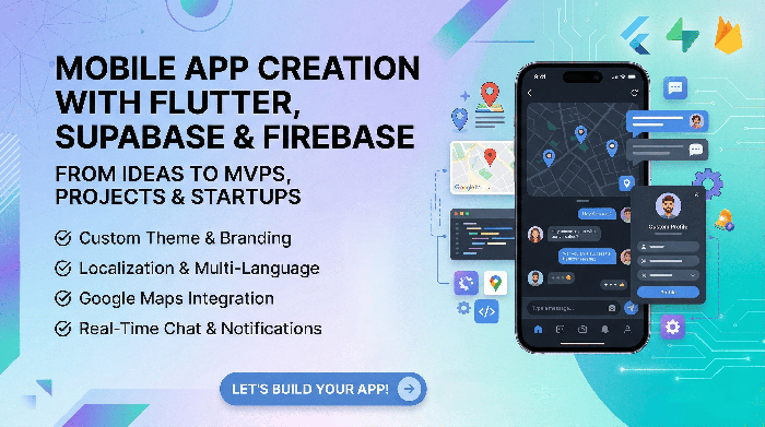 I will develop a clean, fast, and professional Flutter app