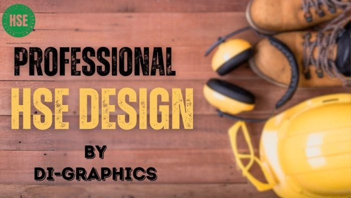 ‎I will design 1 professional HSE safety posters, infographics & training visuals