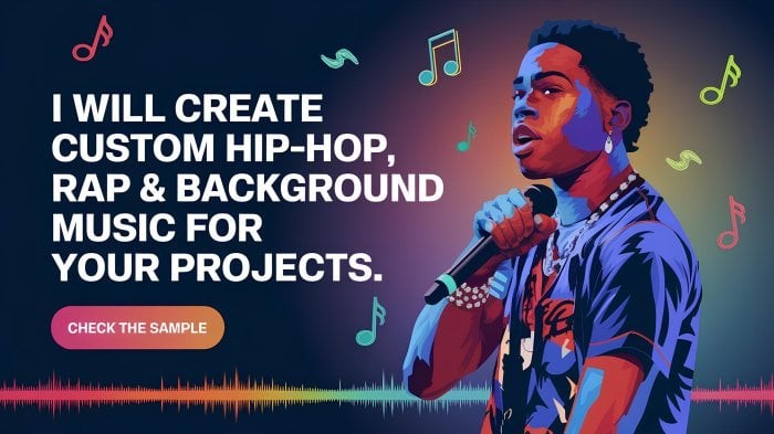 I Will Create Custom Hip-Hop, Rap, & Background Music for Your Projects