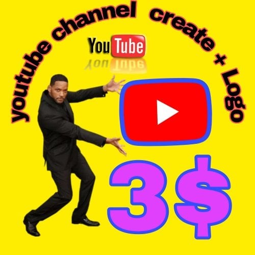 I Will Create Your YouTube Channel + Logo