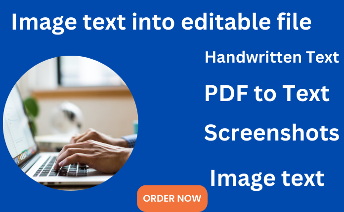 I Will Transcribe Your Documents PDF Or Image To Text