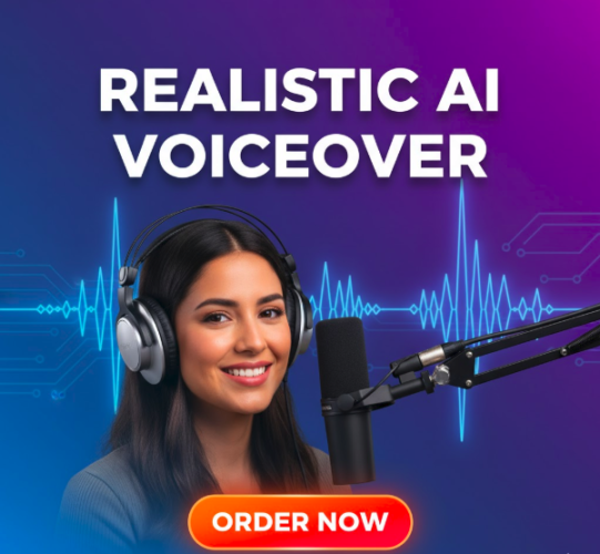 I Will Provide Realistic AI Text To Speech For Videos, Ads, Narration