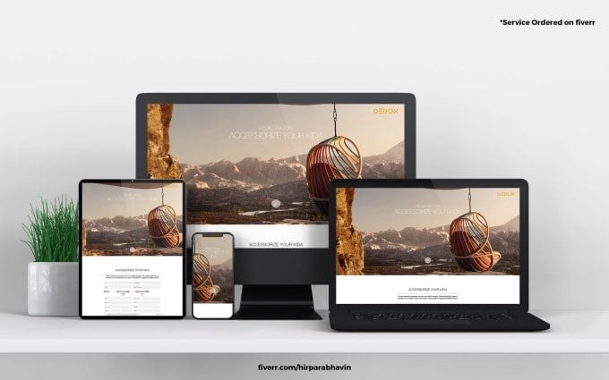 I will provide a Professional Website Design Services for a Stunning Online Presence